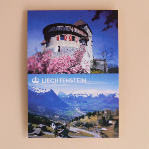 Postkarte &quot;Schloss &amp; Fernsicht&quot;
