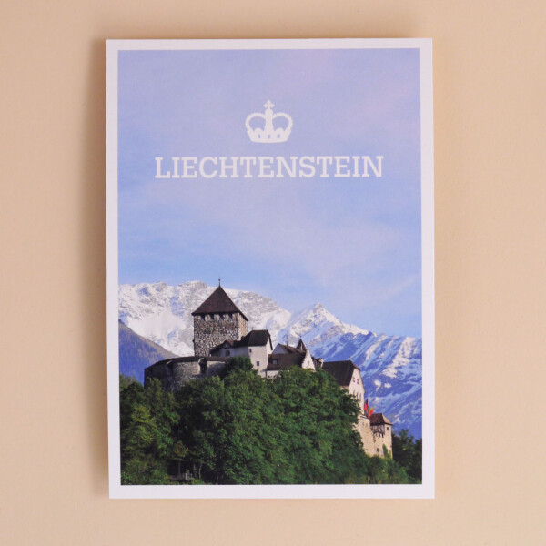 Postkarte &quot;Liechtenstein Schloss&quot;