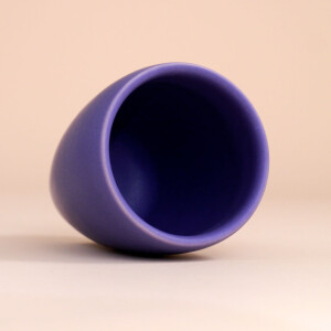 EM Keramik Becher: 1,5 dl Violett