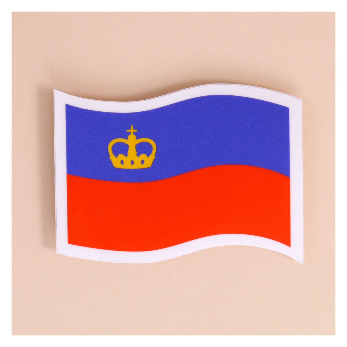 Sticker Liechtenstein: «Flagge»