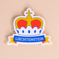 Sticker Liechtenstein: &laquo;Krone&raquo;