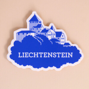 Sticker Liechtenstein: Schloss Nostalgie