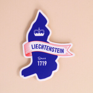 Sticker Liechtenstein: &laquo;300 Jahre Edition - Liechtenstein since 1719&raquo;