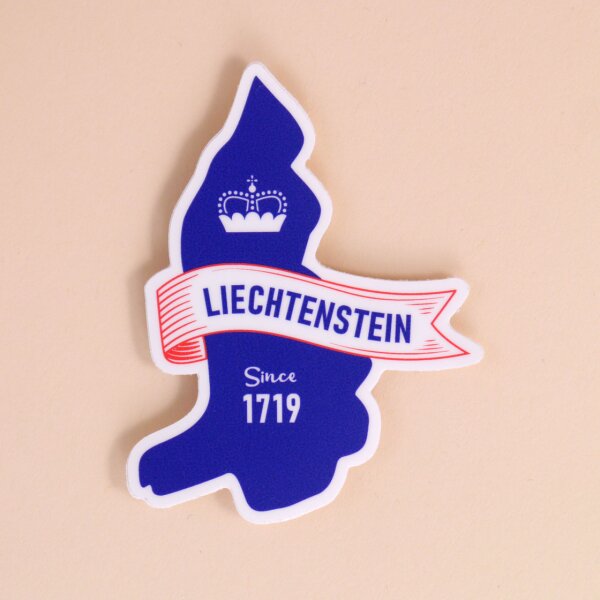 Sticker Liechtenstein: «300 Jahre Edition - Liechtenstein since 1719»