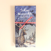 Schokolade Weihnachten: Weihnachten Hirsch: Nuss