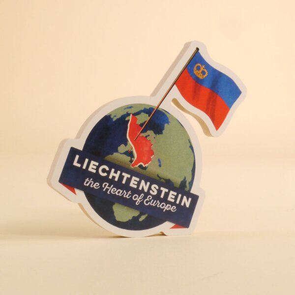 Holzmagnet "The Heart of Europe"