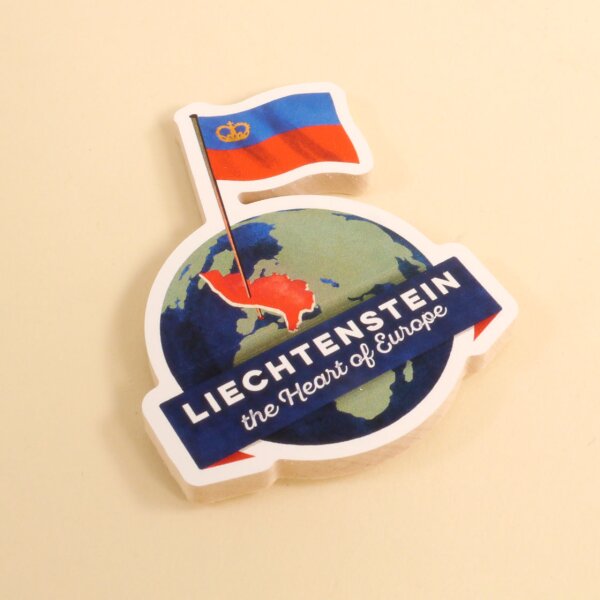 Holzmagnet "The Heart of Europe"