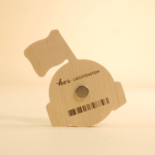 Holzmagnet "The Heart of Europe"