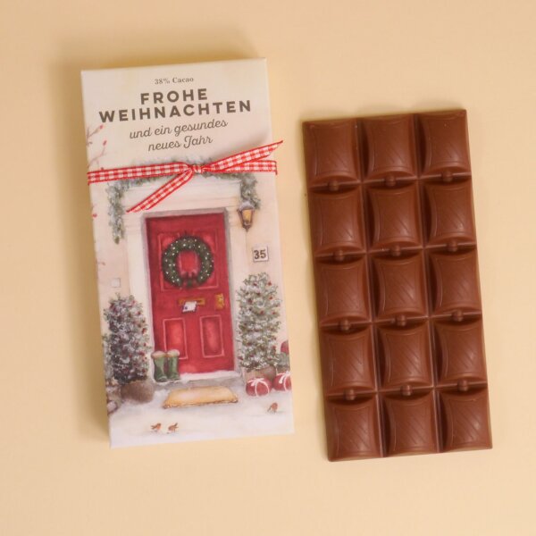 Schokolade Weihnachten "Weihnachtstür": Milch