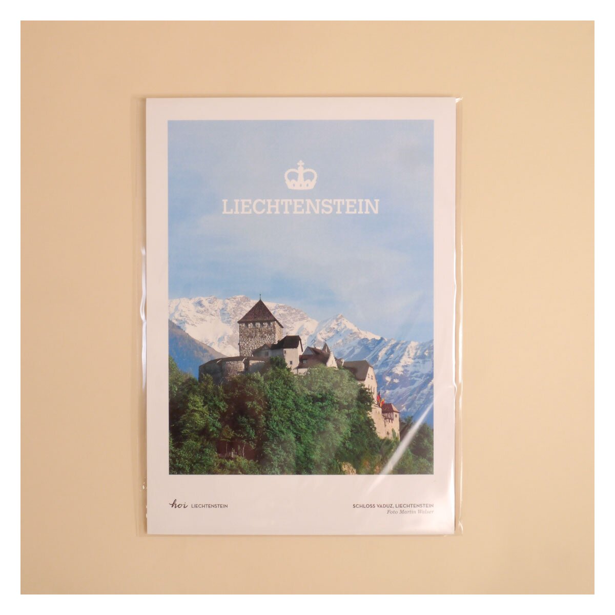 Hoi-Poster A4 – "Schloss Vadu box